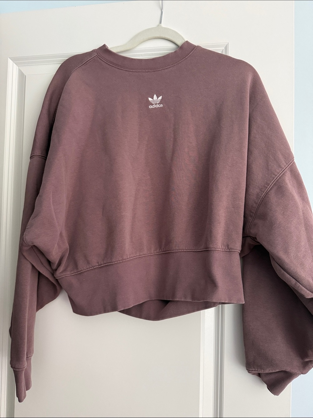 Adidas cropped women’s crewneck